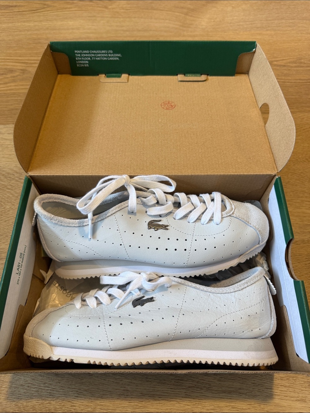 Lacoste bowling sneakers